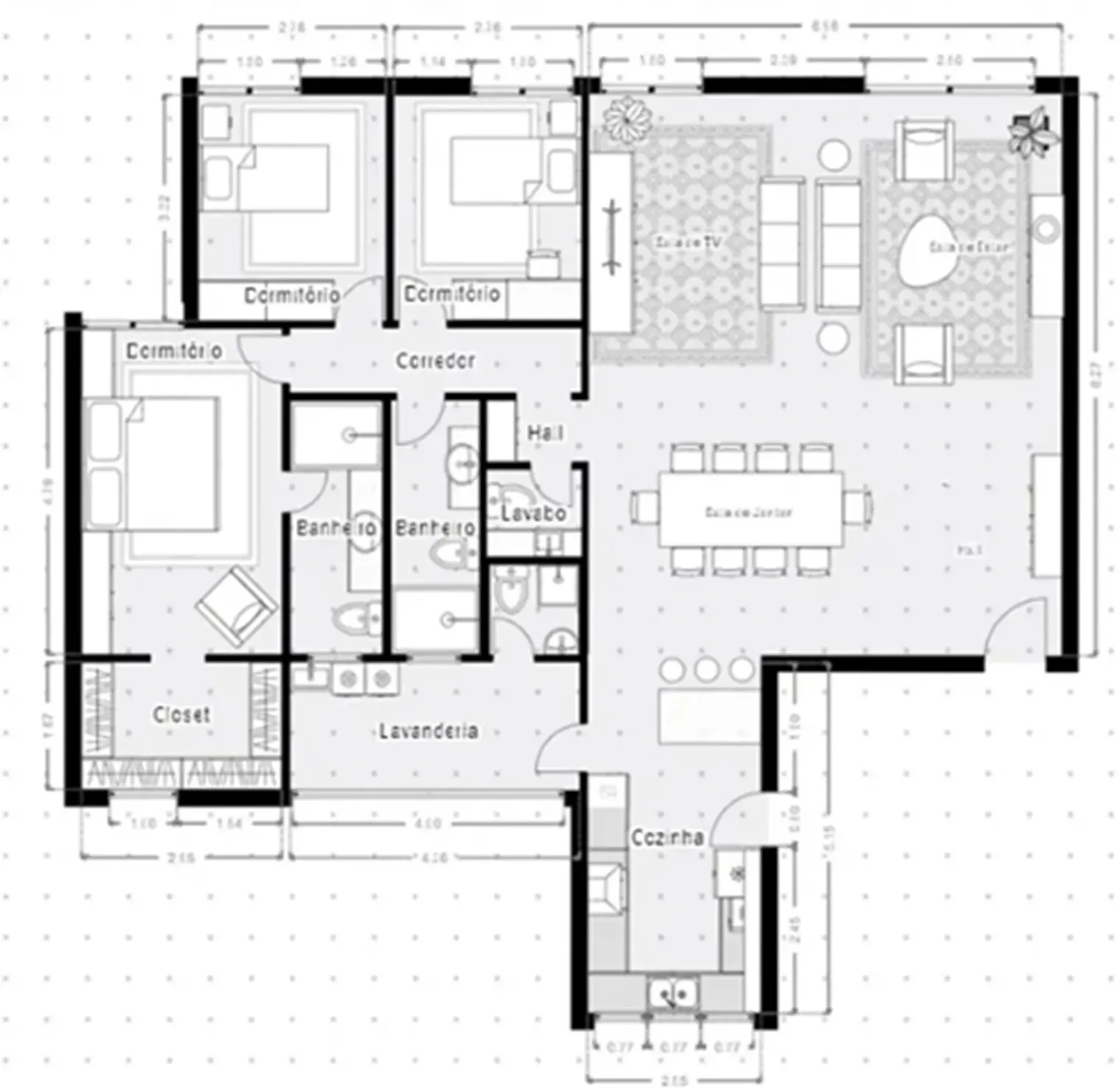 Imagem Apartamento com 3 Quartos à Venda, 148 m² em Cerqueira César - São Paulo