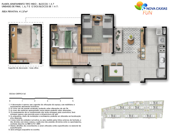 Imagem Apartamento com 2 Quartos à Venda, 42 m²em Vila Ouro Preto - Duque de Caxias