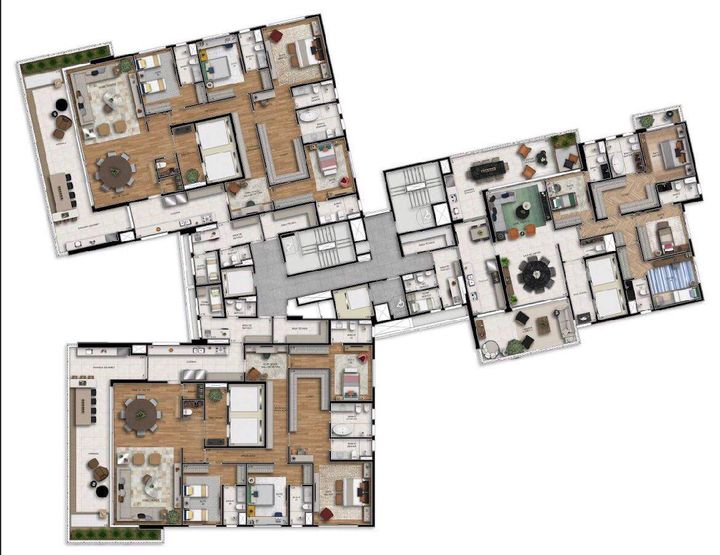 Imagem Apartamento com 4 Quartos à Venda, 282 m² em Alphaville Centro Industrial E Empresarial/alphaville. - Barueri