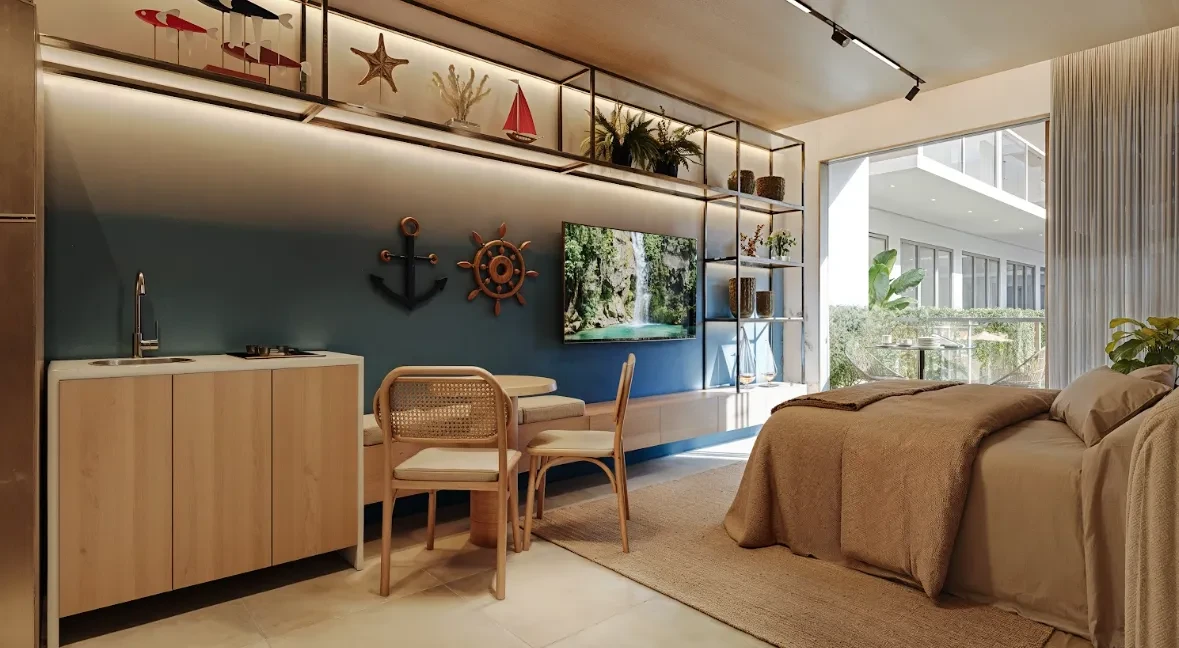 Imagem Studio com 1 Quarto à Venda, 22 m² em Tamandaré - Tamandaré