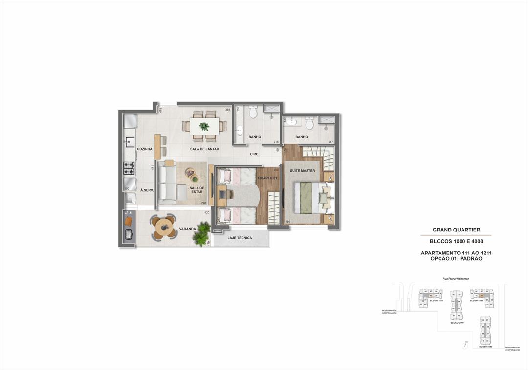 Foto do imóvel: Apartamento com 3 Quartos à Venda, 88 m² em Barra Olímpica - Rio de Janeiro