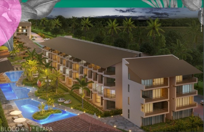 Flat à Venda,  em Praia Carneiros - Tamandaré