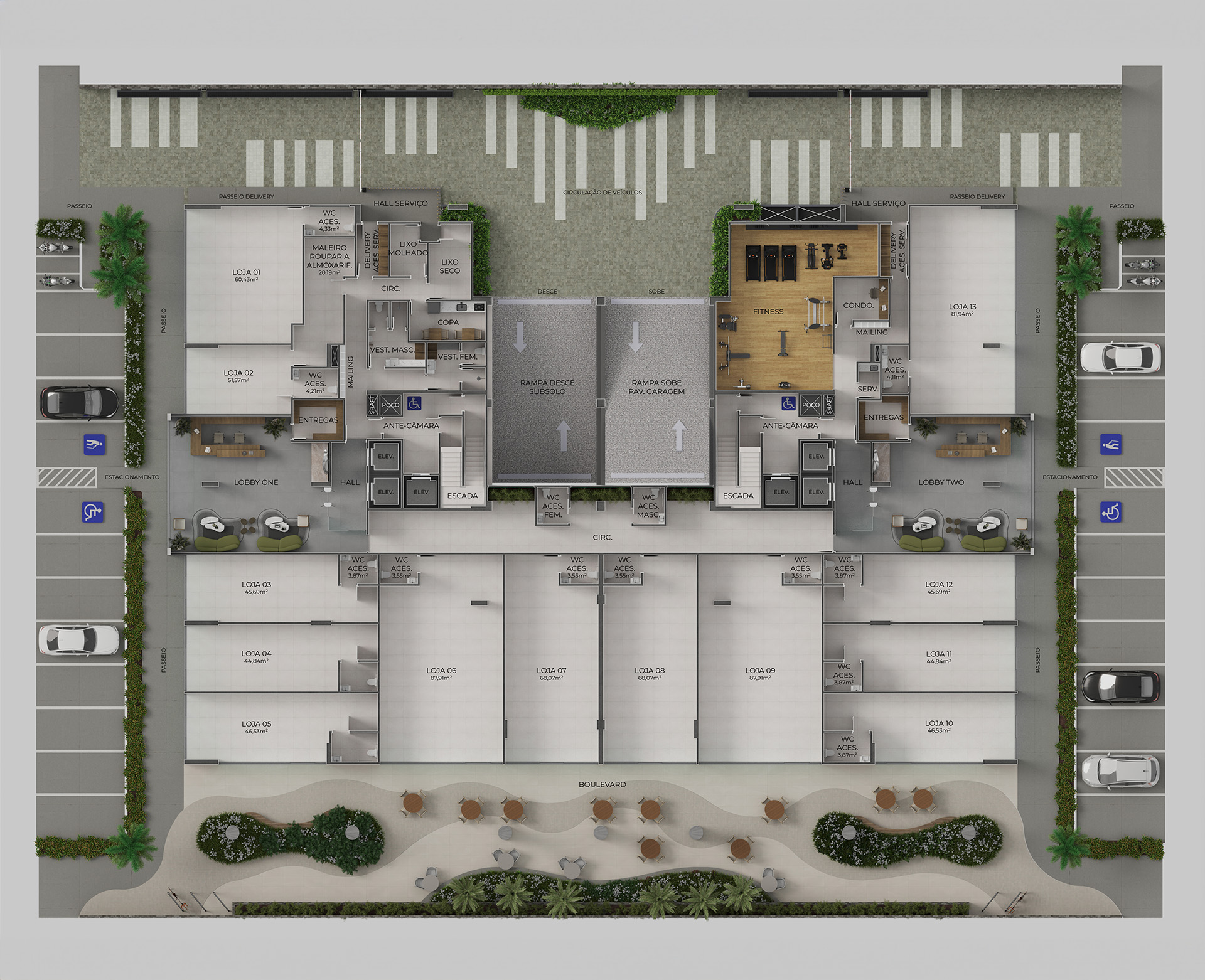 Foto do imóvel: Apartamento com 2 Quartos à Venda, 69 m² em Jatiúca - Maceió