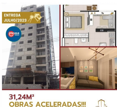 Apartamento com 1 Quarto à Venda,  em Mooca - São Paulo
