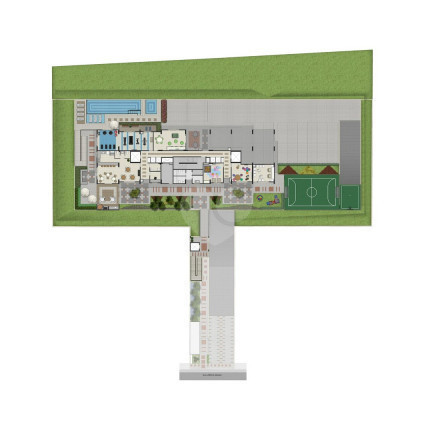 Apartamento com 3 Quartos à Venda, 59 m² em Campestre - Santo André