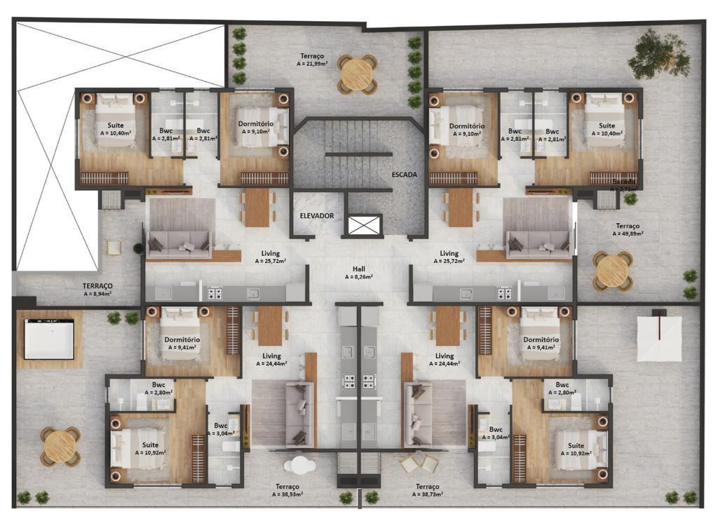 Imagem Apartamento com 2 Quartos à Venda, 62 m²em Centro - Balneário Camboriú