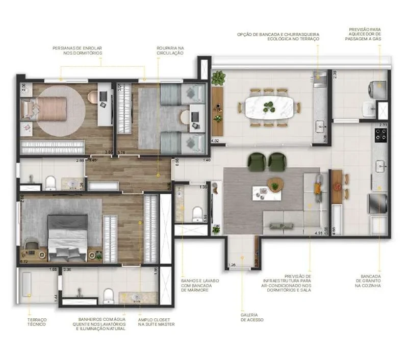 Imagem Apartamento com 2 Quartos à Venda, 72 metros em Jardim São Paulo(Zona Norte) - São Paulo
