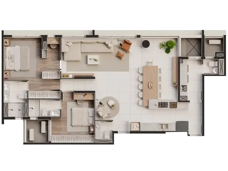 Imagem Apartamento com 3 Quartos à Venda, 124 metros em Moema - São Paulo