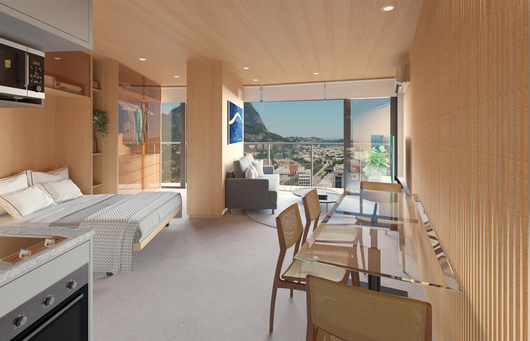 Imagem Studio com 1 Quarto à Venda, 40 m² em Barra da Tijuca - Rio de Janeiro