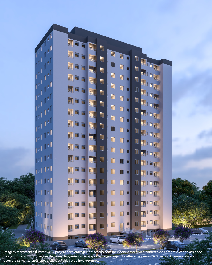 Apartamento com 2 Quartos à Venda, 44 m² em Vila Suissa - Mogi das Cruzes