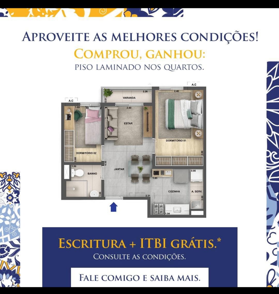 Imagem Apartamento com 2 Quartos à Venda, 45 m² em Olaria - Rio de Janeiro