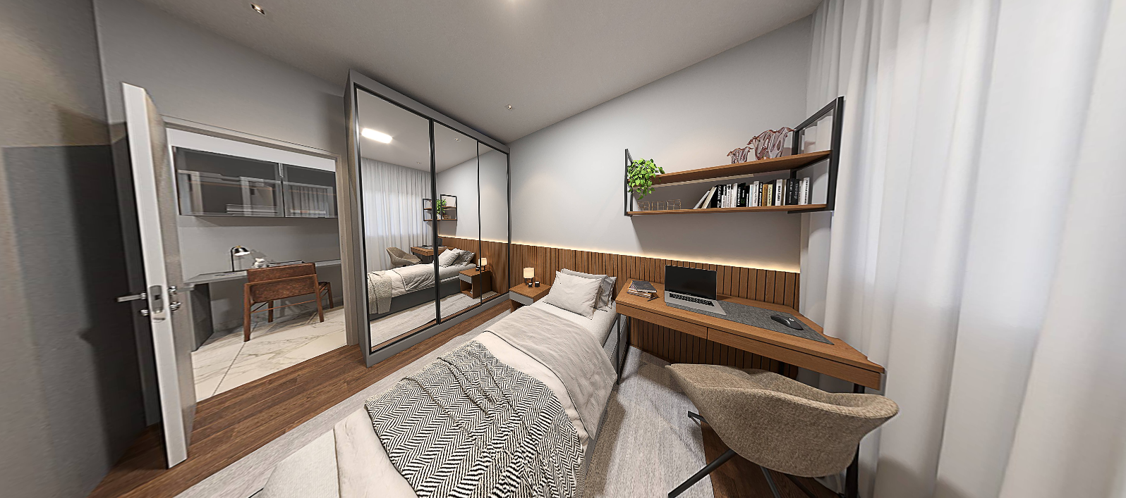 Imagem Apartamento com 3 Quartos à Venda, 103 m² em Estrela Sul - Juiz de Fora