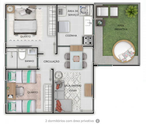 Imagem Apartamento com 2 Quartos à Venda, 40 m² em Vila São Paulo - Mogi das Cruzes