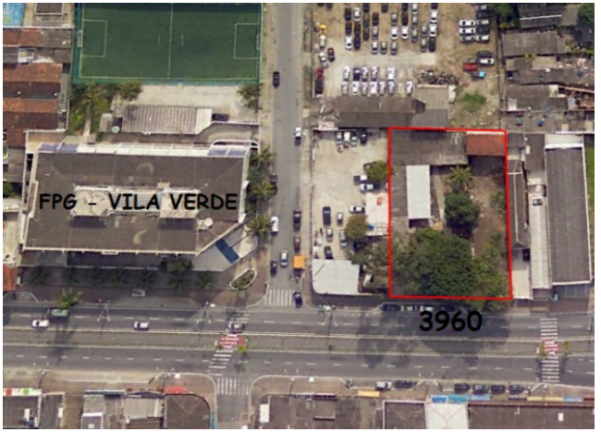 Terreno à Venda, 1.422 m² em Guilhermina - Praia Grande