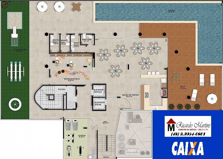 Imagem Apartamento com 3 Quartos à Venda, 177 m²em Centro Icara - Içara