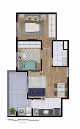 Imagem Apartamento com 2 Quartos à Venda, 40 m² em Vila Guilherme - São Paulo