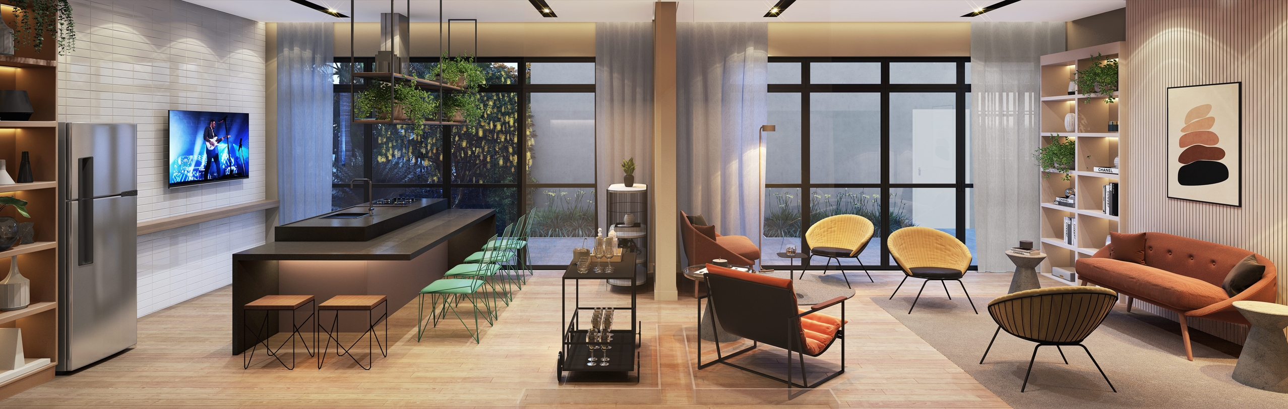 Imagem Apartamento com 2 Quartos à Venda, 39 m²em Campo Belo - São Paulo