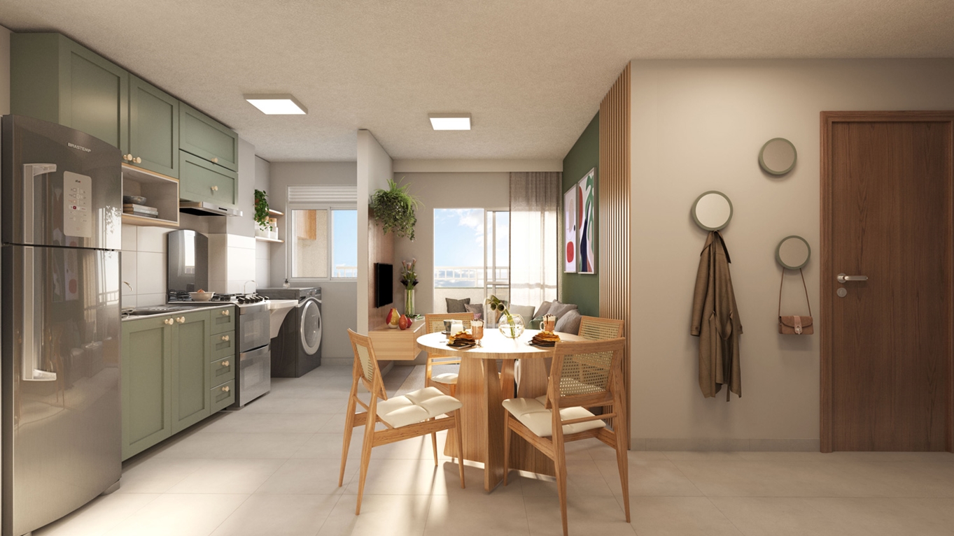 Imagem Apartamento com 2 Quartos à Venda, 42 m² em Da Luz - Nova Iguaçu