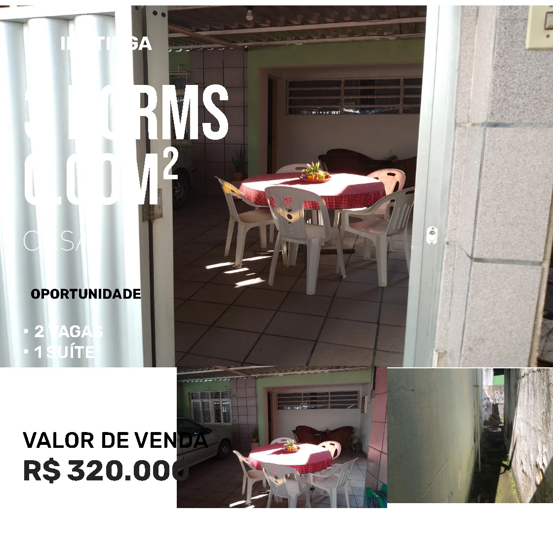 Foto do imóvel: Casa com 3 Quartos à Venda, 100 m² em Iputinga - Recife