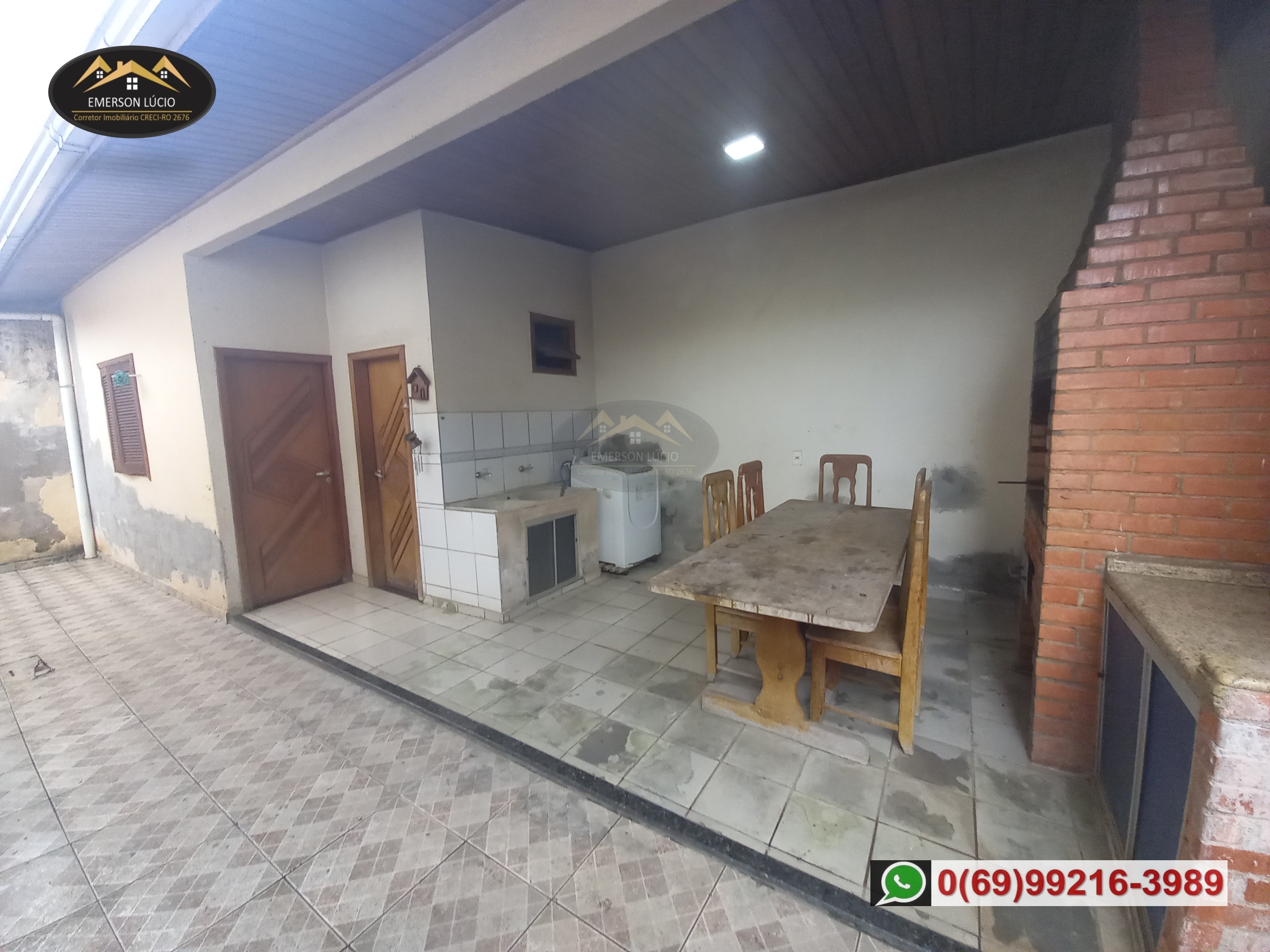 Imagem Casa com 3 Quartos para Alugar, 190 m² em Conceição - Porto Velho