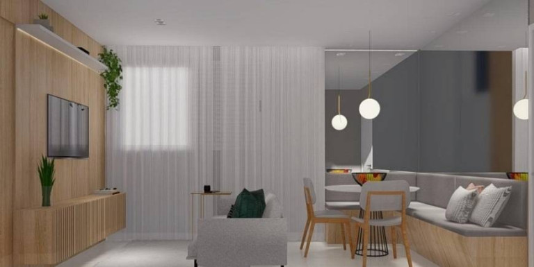 Imagem Apartamento com 3 Quartos à Venda, 60 m² em Itapoã - Belo Horizonte