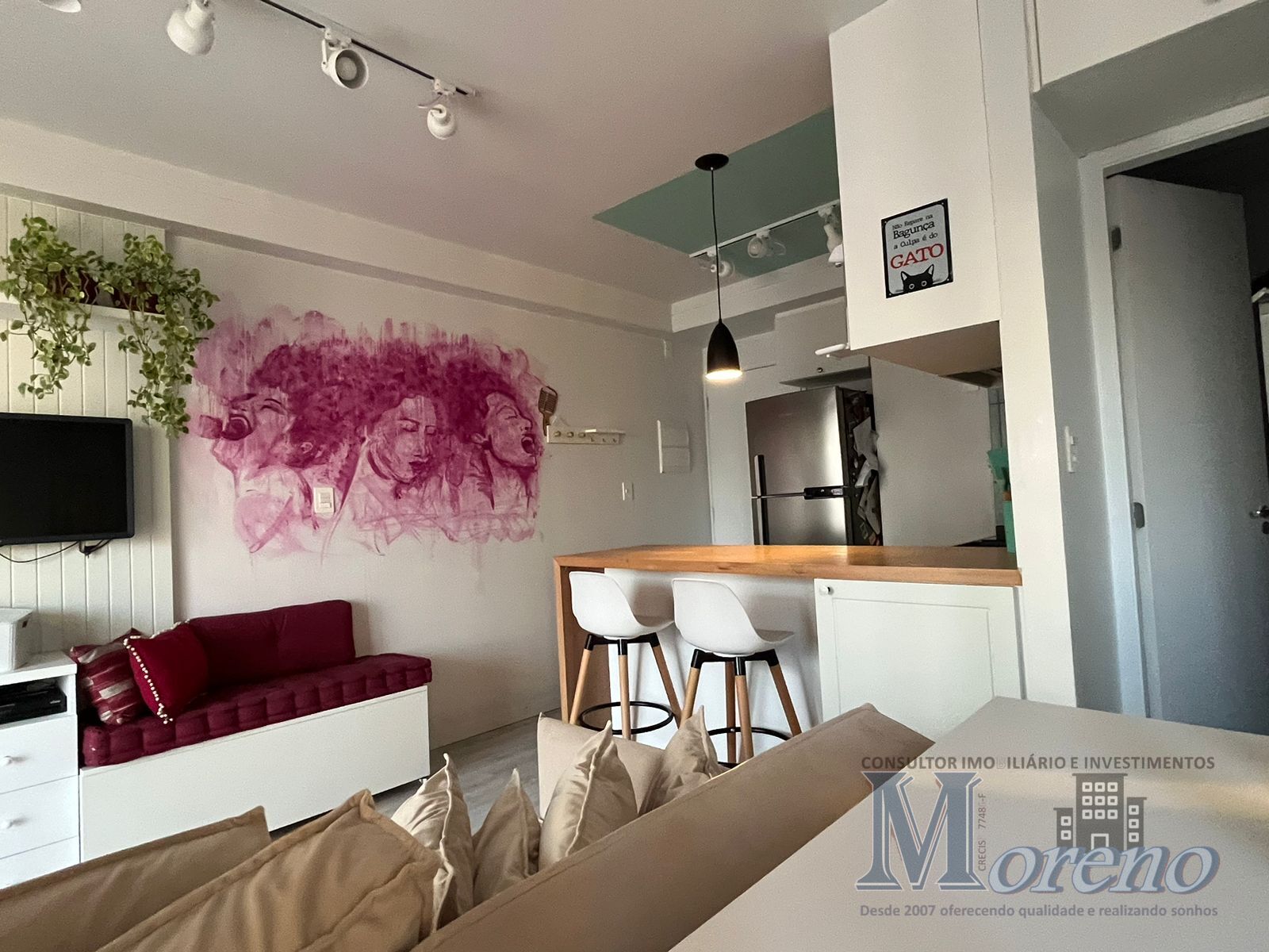 Imagem Studio com 1 Quarto para Alugar ou Temporada, 37 m²em Campo Belo - São Paulo