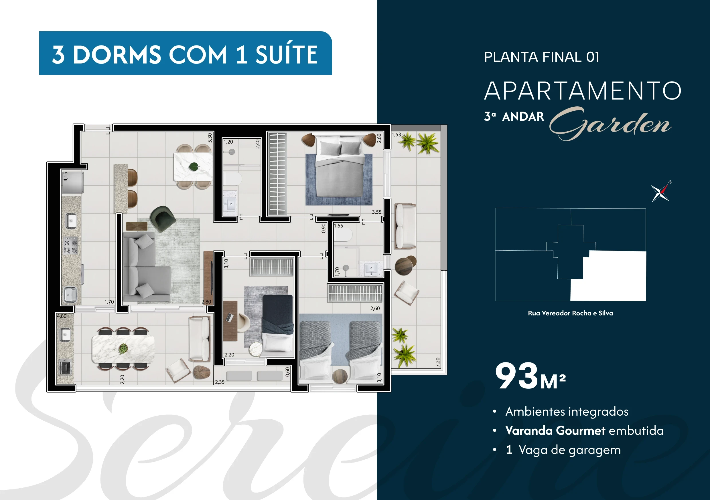 Imagem Apartamento com 2 Quartos à Venda, 75 m² em Ponta da Praia - Santos