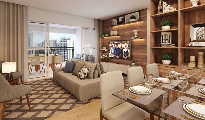 Imagem Apartamento com 3 Quartos à Venda, 80 m² em Vila Santa Catarina - São Paulo