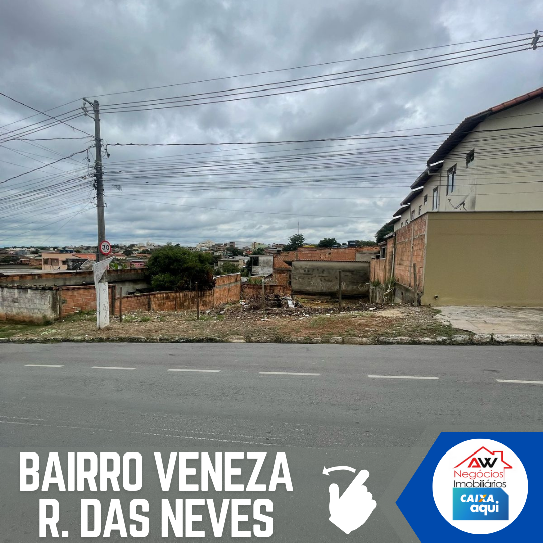 Terreno à Venda, 360 m²em Veneza - Ribeirão das Neves