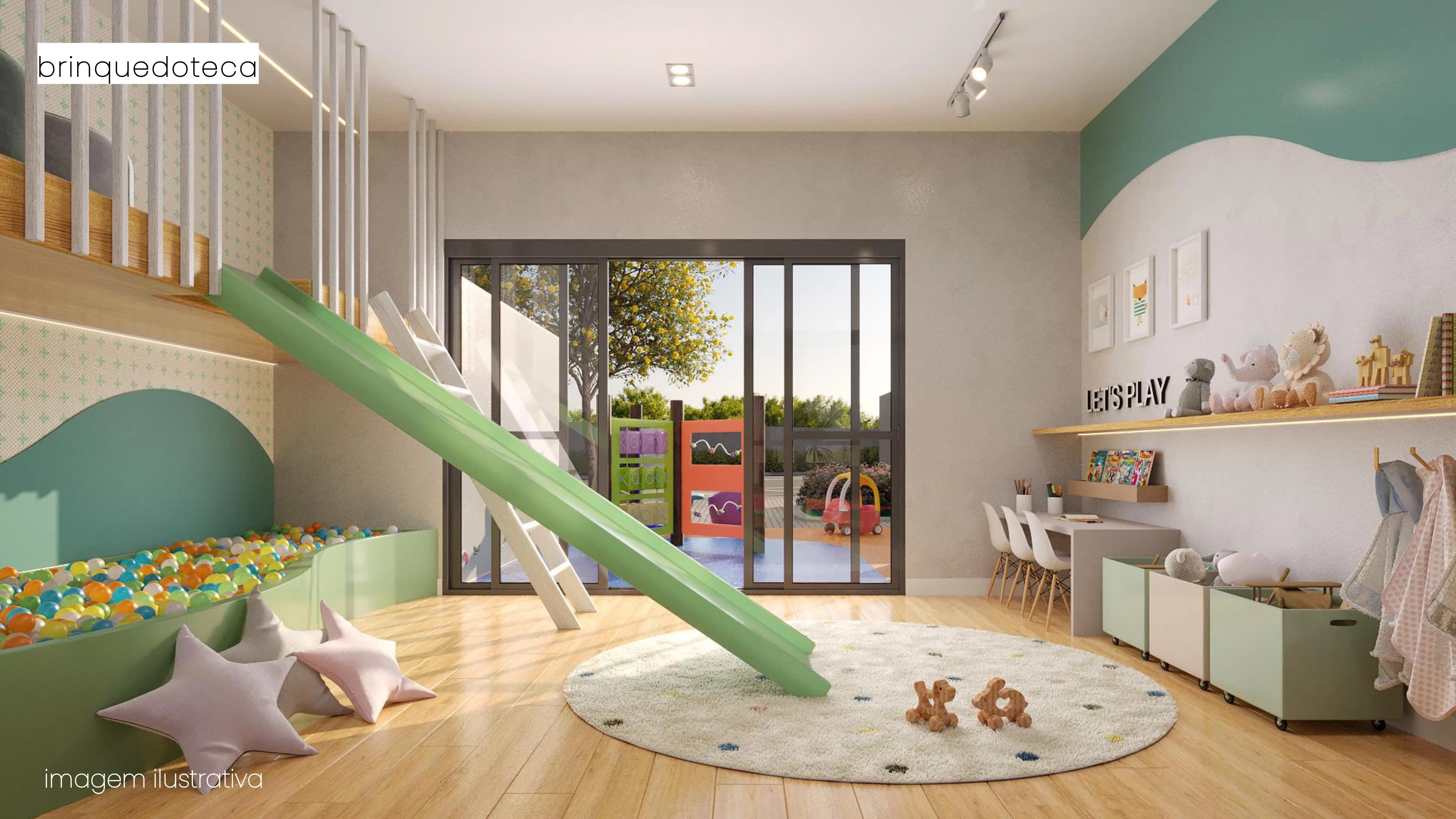 Imagem Apartamento com 1 Quarto à Venda, 65 m² em Tiradentes - Campo Grande