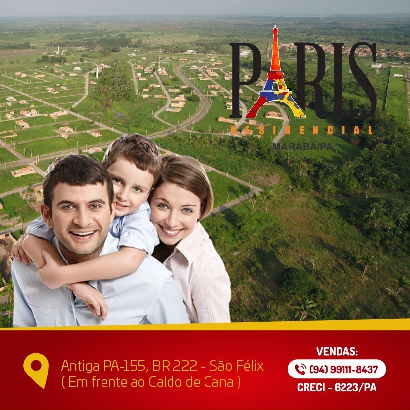 Imagem Terreno à Venda, 276 m²em PARIS - MARABA