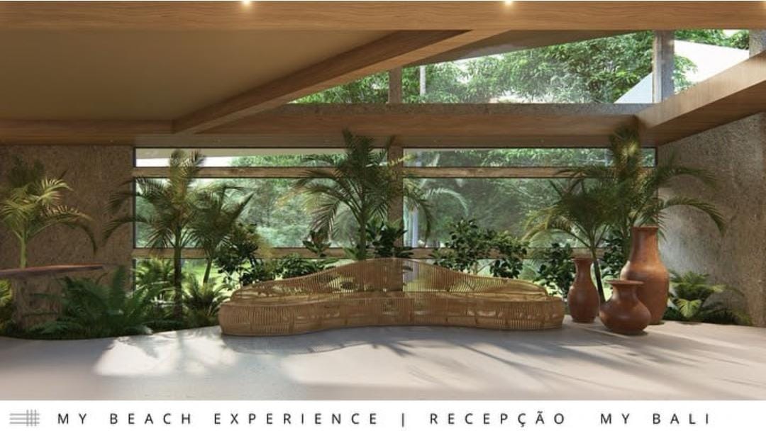 Imagem Flat com 1 Quarto à Venda, 25 m²em muro alto - Ipojuca