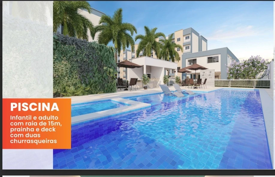 Imagem Apartamento com 2 Quartos à Venda, 52 m² em Messejana - Fortaleza