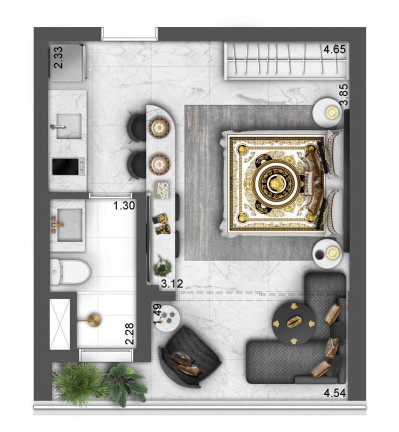 Imagem Studio com 1 Quarto à Venda, 1.797 m² em Moema - São Paulo