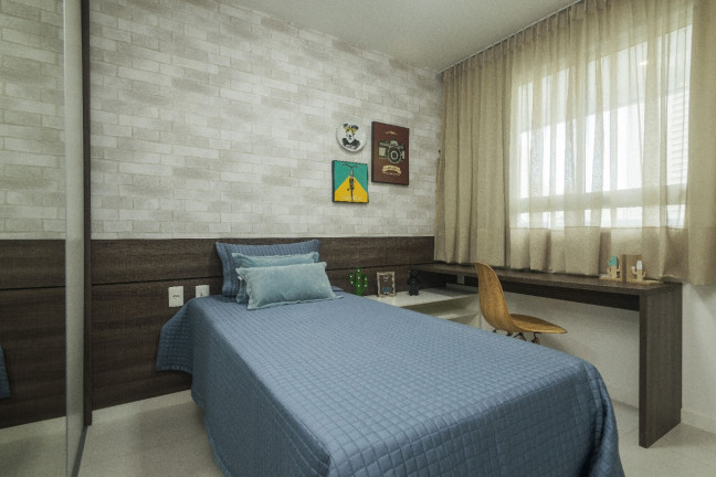 Foto do imóvel: Apartamento com 3 Quartos à Venda, 90 m² em Guararapes - Fortaleza