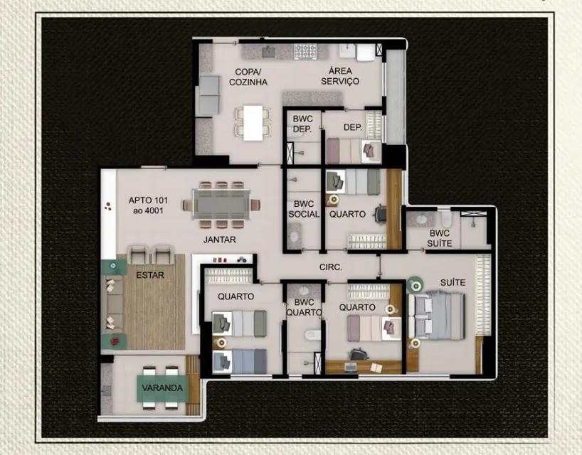 Imagem Apartamento com 4 Quartos à Venda ou Locação, 240 m² em Ilha do Retiro - Recife