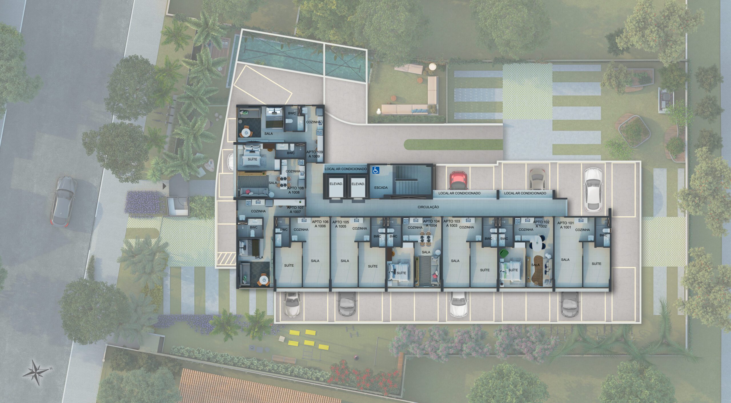 Imagem Apartamento com 1 Quarto à Venda, 33 m²em Casa Forte - Recife