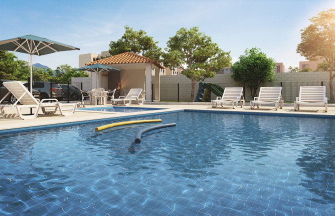 Imagem Apartamento com 2 Quartos à Venda, 44 m² em Campo Grande - Rio de Janeiro