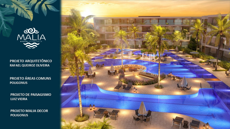 Imagem Apartamento com 1 Quarto à Venda, 29 m² em Muro Alto - Ipojuca