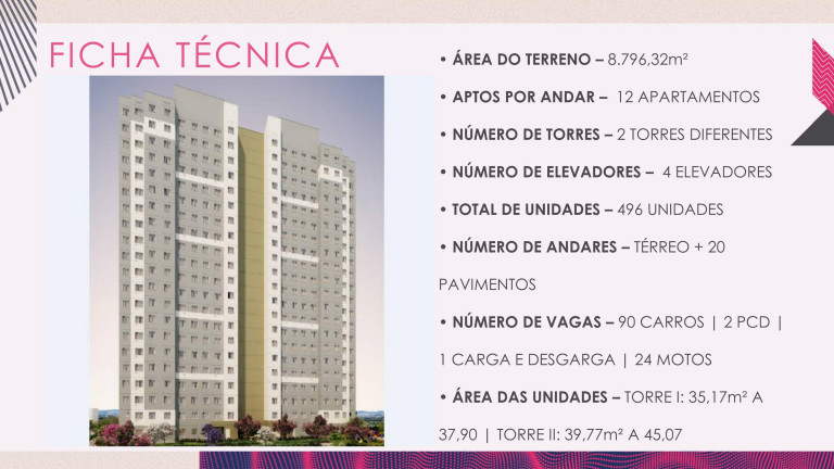 Imagem Edifício Residencial com 2 Quartos à Venda, 40 m² em Cidade Nova São Miguel - São Paulo