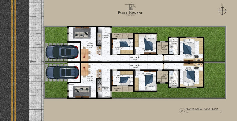 Casa com 3 Quartos à Venda, 85 m² em Pacheco - Caucaia