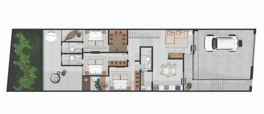 Imagem Casa com 4 Quartos à Venda, 220 m² em Novo Horizonte - Juiz de Fora