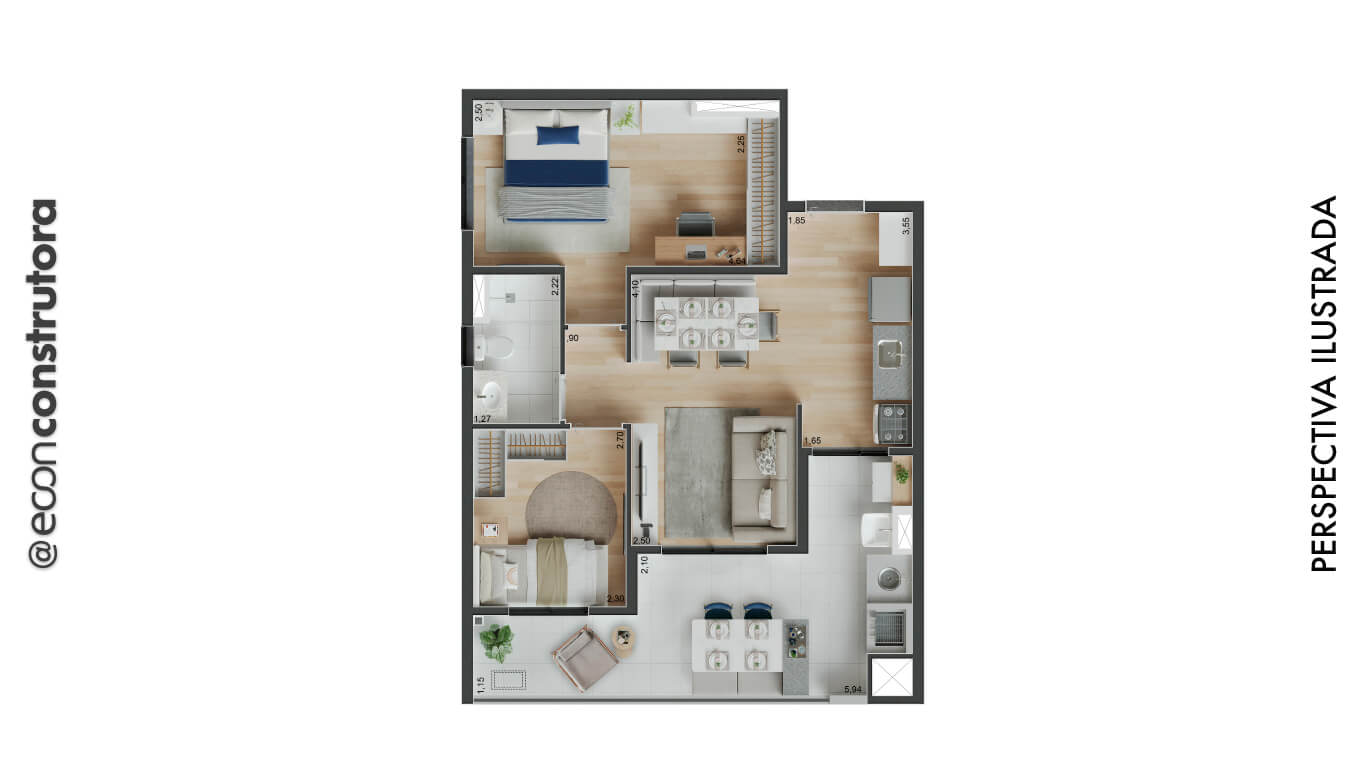 Imagem Apartamento com 2 Quartos à Venda, 44 m²em Vila Olímpia - São Paulo