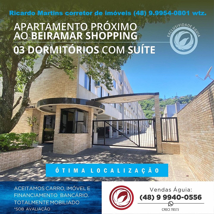 Imagem Apartamento com 3 Quartos à Venda, 65 m² em Centro - Florianópolis