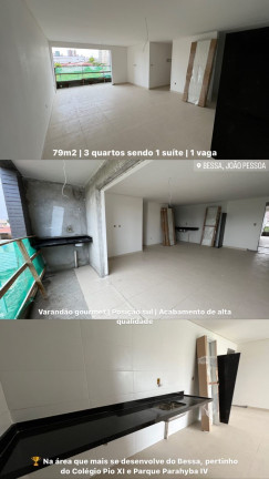 Imagem Apartamento com 2 Quartos à Venda, 62 m² em Aeroclube - João Pessoa