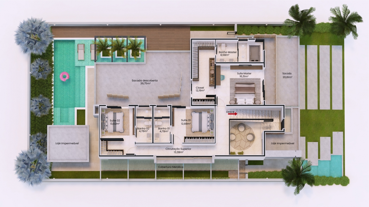 Imagem Casa de Condomínio com 4 Quartos à Venda, 301 m²em Loteamento Granville Atibaia - Atibaia