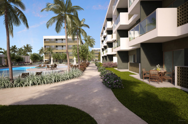Imagem Flat com 2 Quartos à Venda, 62 m² em Muro Alto - Ipojuca