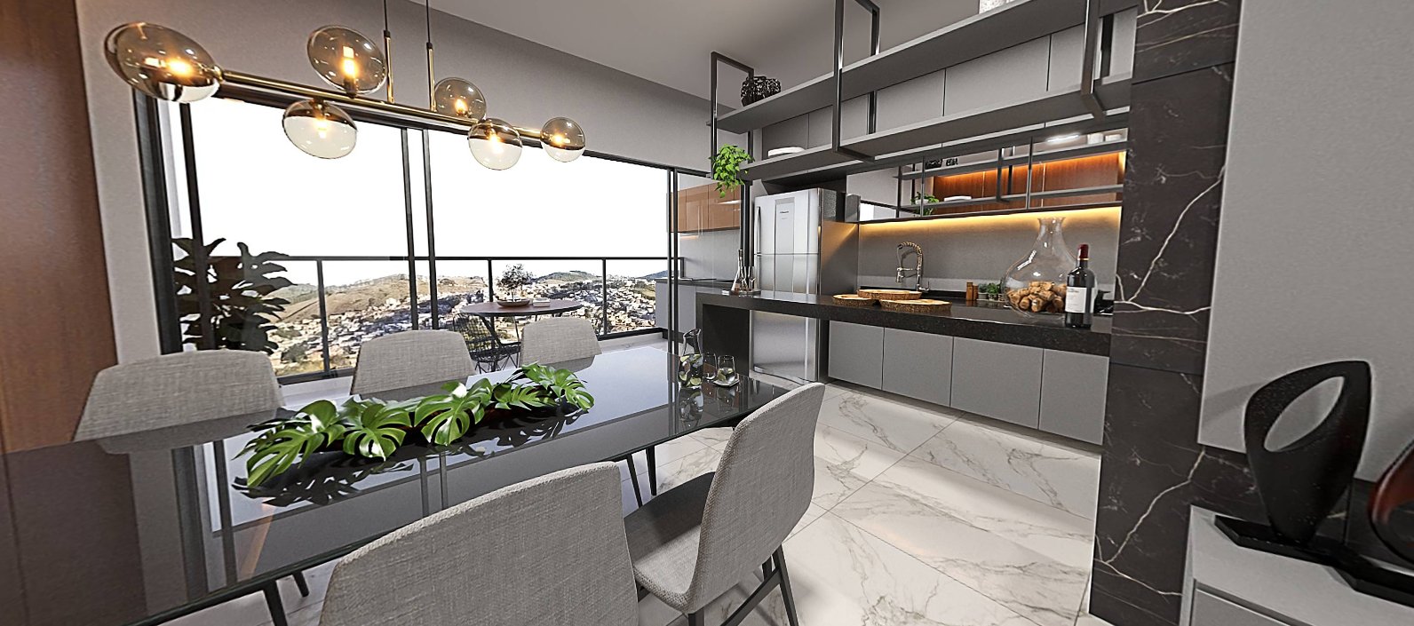 Imagem Apartamento com 2 Quartos à Venda, 78 m² em Estrela Sul - Juiz de Fora