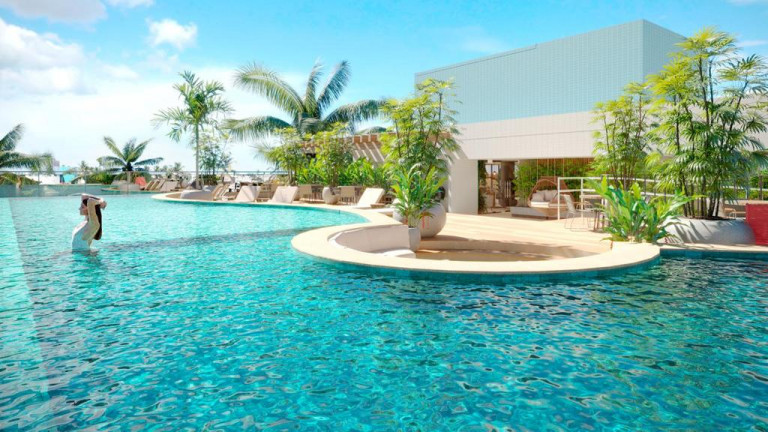 Flat com 1 Quarto à Venda, 21 m² em Merepe II - Ipojuca