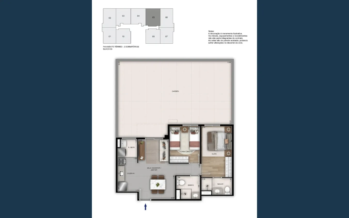 Foto do imóvel: Apartamento com 2 Quartos à Venda, 54 m² em Recreio dos Bandeirantes - Rio de Janeiro